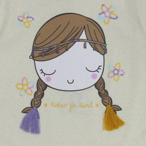 Tshirt/ Kaos Anak Perempuan Cream/ Rodeo Junior Girl Sweet Season