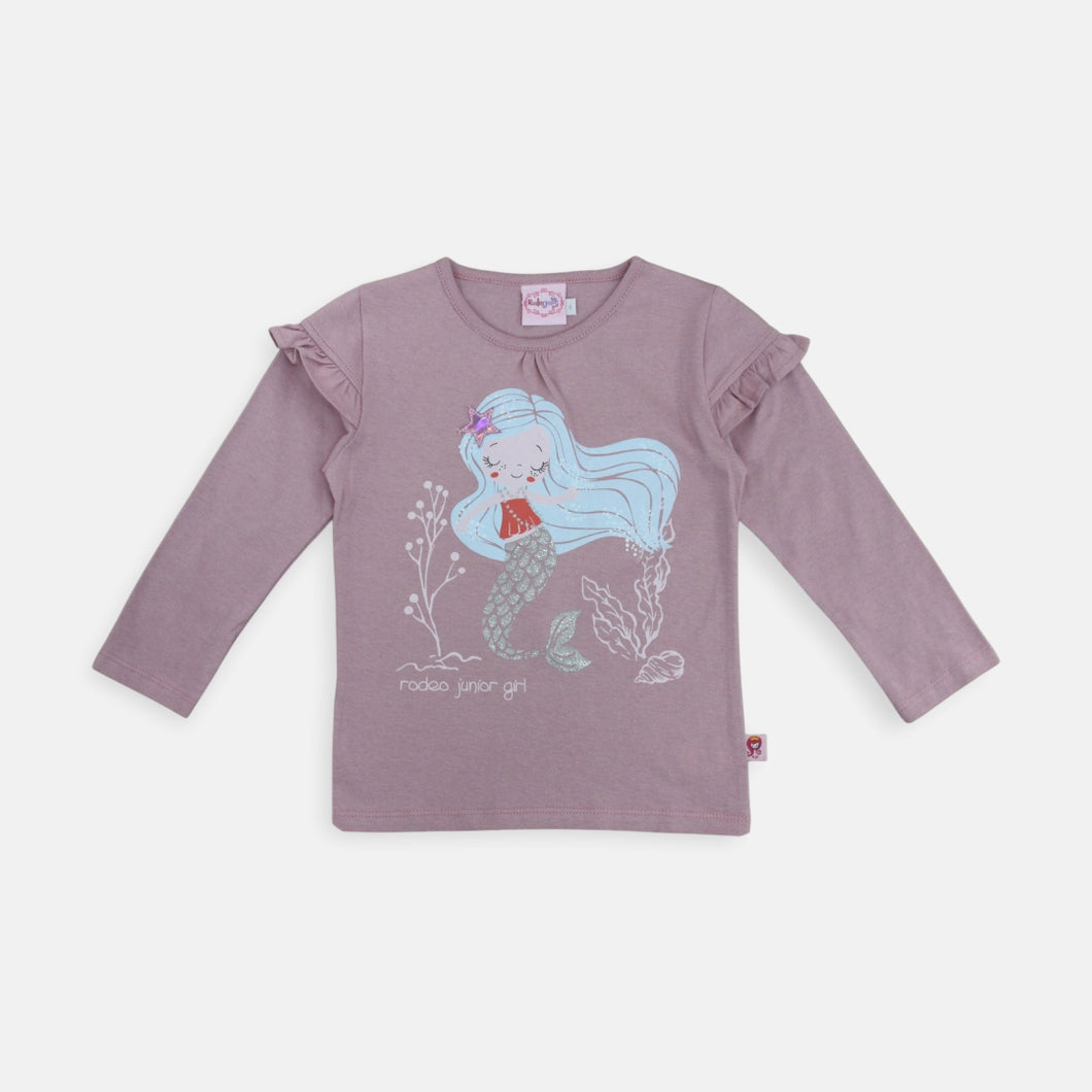 Tshirt/ Kaos Mermaid Anak Perempuan Pink/ Rodeo Junior Girl Sweet Season