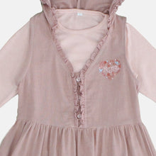 Muat gambar ke penampil Galeri, Overall hoodie/ Dress Anak Pink/ Rodeo Junior Girl Lovely Days