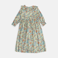 Load image into Gallery viewer, Maxi Long/ Ghamis Dress Anak Kuning/ Daisy Flower Power