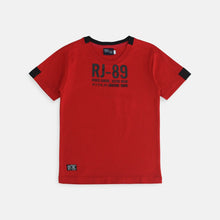 Load image into Gallery viewer, Tshirt/ Kaos Anak Laki Red/ Rodeo Junior Cargo Pocked