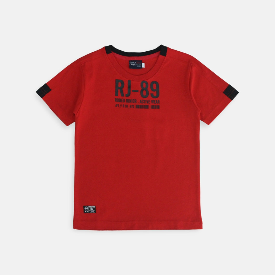 Tshirt/ Kaos Anak Laki Red/ Rodeo Junior Cargo Pocked