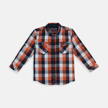 Muat gambar ke penampil Galeri, Shirt/ Kemeja Anak Laki Orange/ Rodeo Junior Checked Shirt