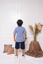 Load image into Gallery viewer, Tshirt/ Kaos Anak Laki/ Rodeo Junior White Blue Tshirt