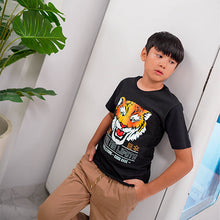 Muat gambar ke penampil Galeri, Tshirt/ Kaos Anak Laki Hitam/ Kidou By Rodeo Junior Graphic Print