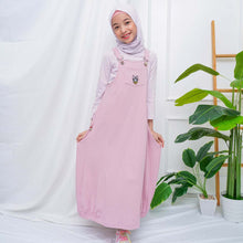 Load image into Gallery viewer, Maxi Overall/ Dress Panjang Anak Ungu/ Daisy Lovely Days