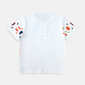 Tshirt/ Kaos Anak Laki Putih/ Rodeo Junior Full Color Print