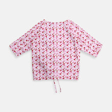 Muat gambar ke penampil Galeri, Shirt/ Kemeja Anak Perempuan Pink/ Daisy Garden of Flowers
