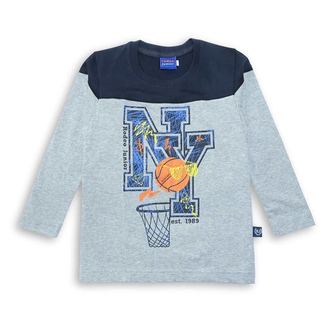 Tshirt/ Kaos Anak Laki Misty/ Rodeo Junior NY Basket