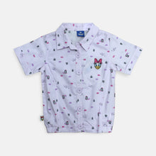Muat gambar ke penampil Galeri, Shirt/ Kemeja Anak Perempuan Ungu/ Daisy Little Owl