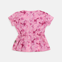 Muat gambar ke penampil Galeri, Shirt/ Kemeja Anak Perempuan Pink/ Daisy Duck Flowers Day