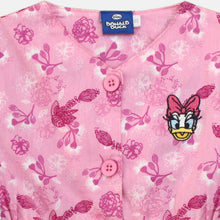 Muat gambar ke penampil Galeri, Shirt/ Kemeja Anak Perempuan Pink/ Daisy Duck Flowers Day