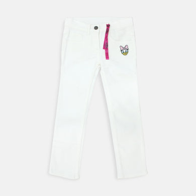 Long Pants / Celana Panjang Anak Perempuan White / Daisy Duck Winter