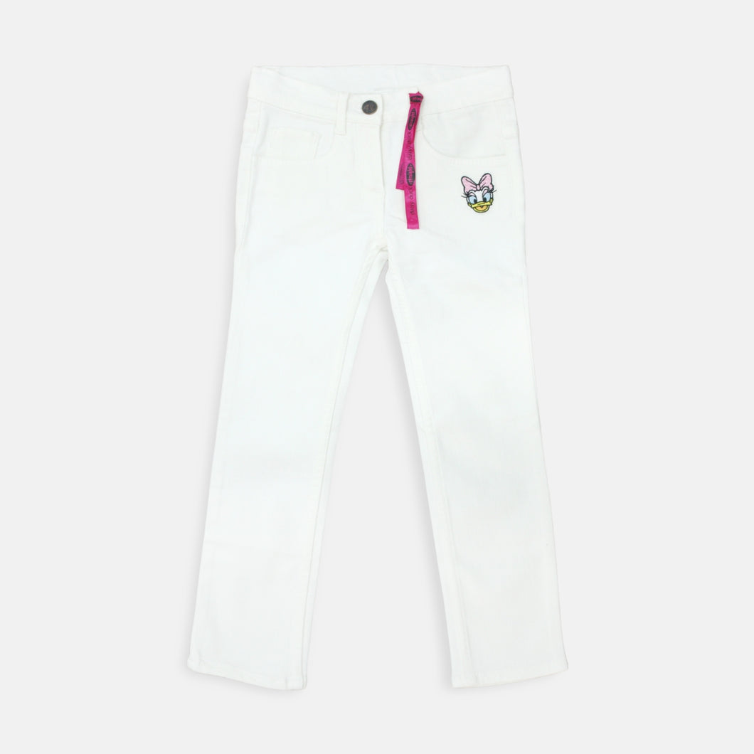 Long Pants / Celana Panjang Anak Perempuan White / Daisy Duck Winter