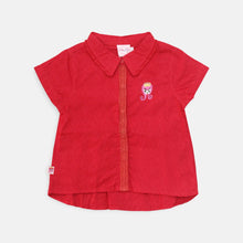Load image into Gallery viewer, Shirt/ Kemeja Anak Perempuan Red/ Rodeo Junior Girl Basic Look