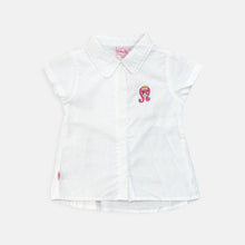 Muat gambar ke penampil Galeri, Shirt/ Kemeja Anak Perempuan White/ Rodeo Junior Girl Basic Look