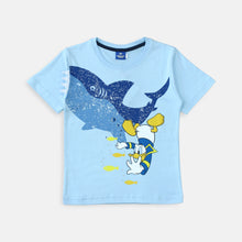 Load image into Gallery viewer, Tshirt/ Kaos Anak Laki Light Blue/ Donald Duck Sporty