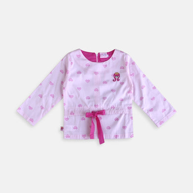 Shirt/ Kemeja Anak Perempuan Pink/ Rodeo Junior Girl Love Print